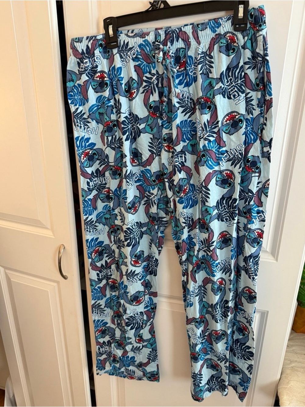 Disney size large lounge pj pants lilo and stitch